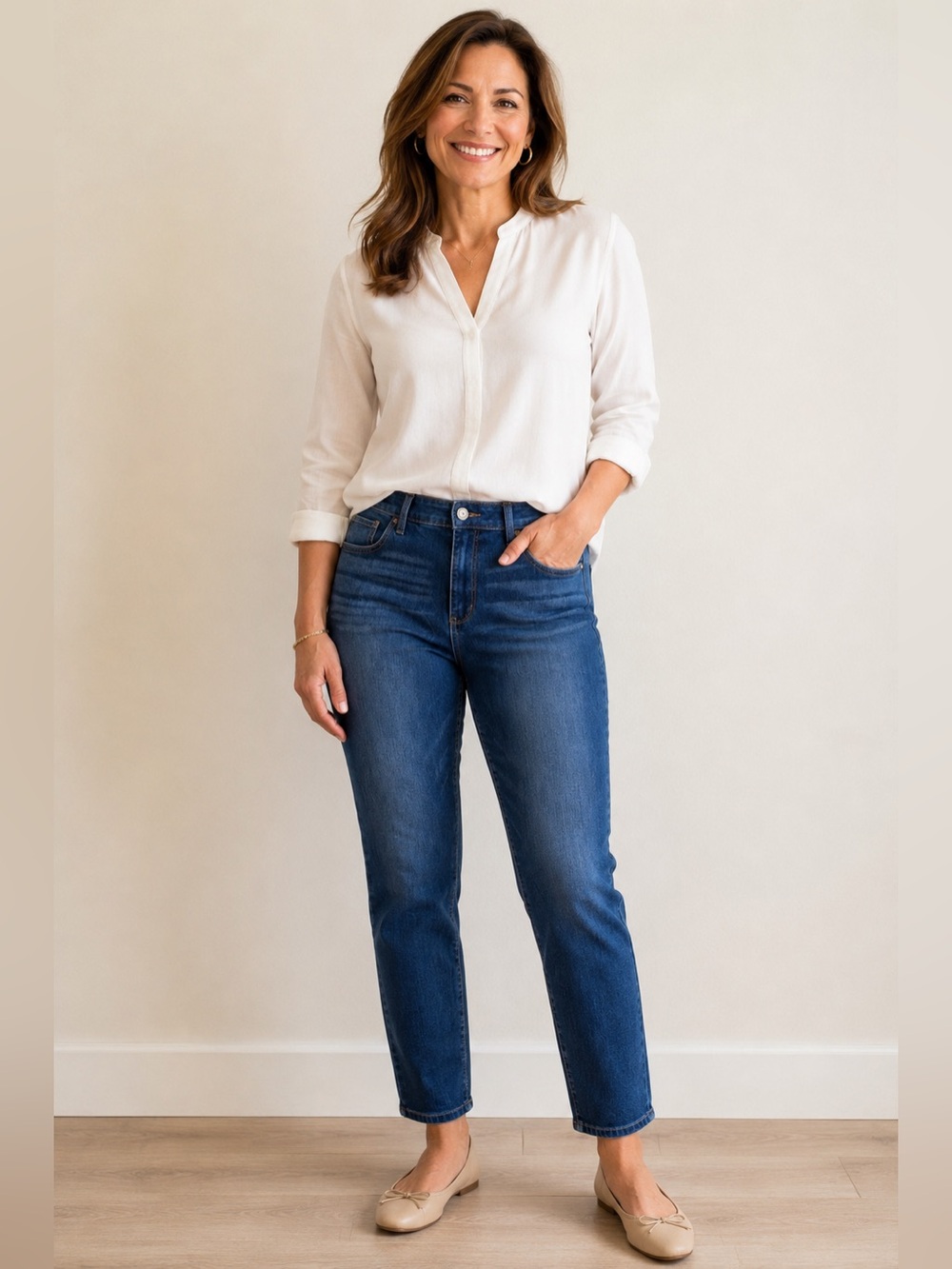 Time and Tru jeans high rise skinny size 12